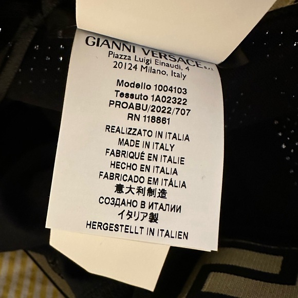 Greca leggings Gianni Versace NWT - Picture 10 of 12